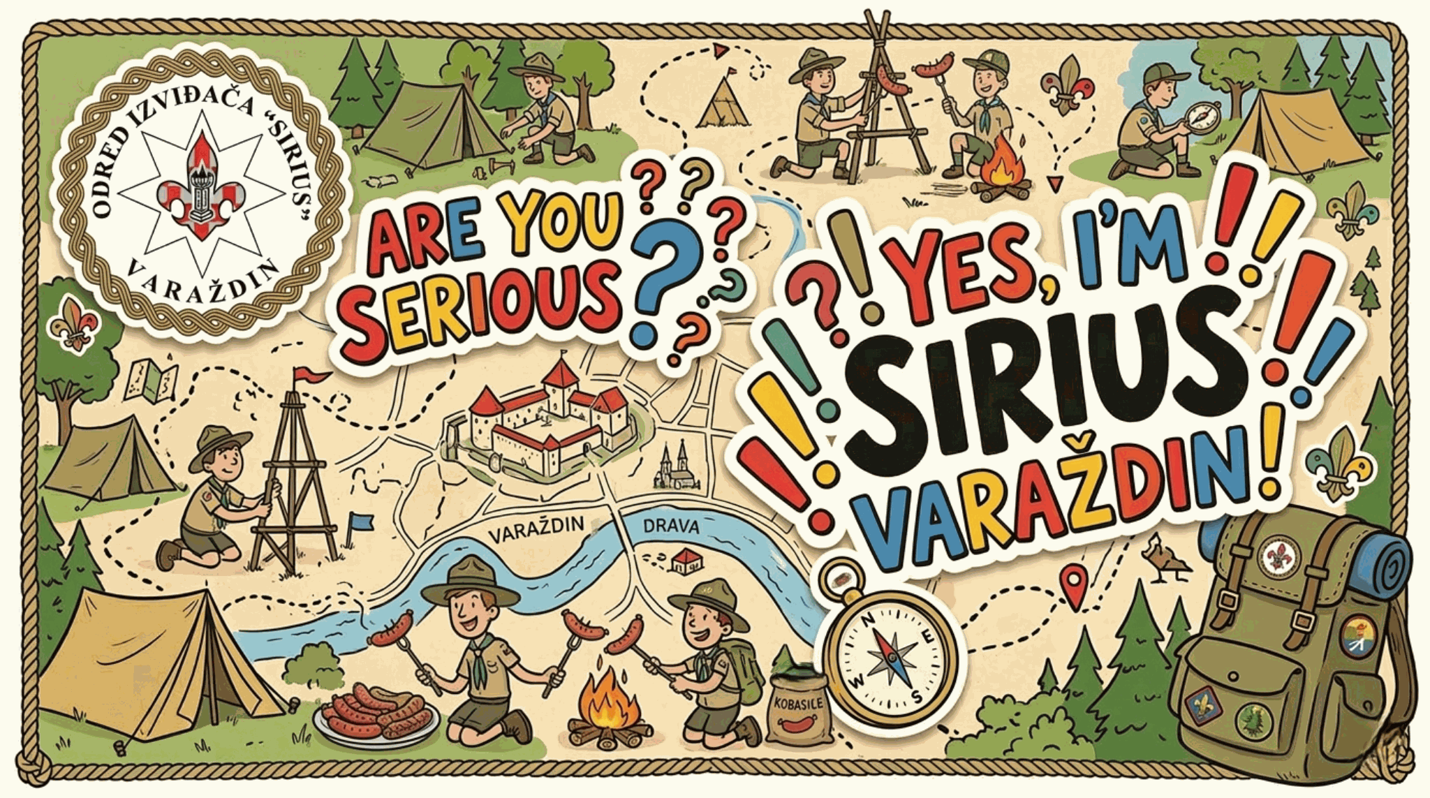 Are you serious? Yes, I'm SIRIUS Varaždin!
